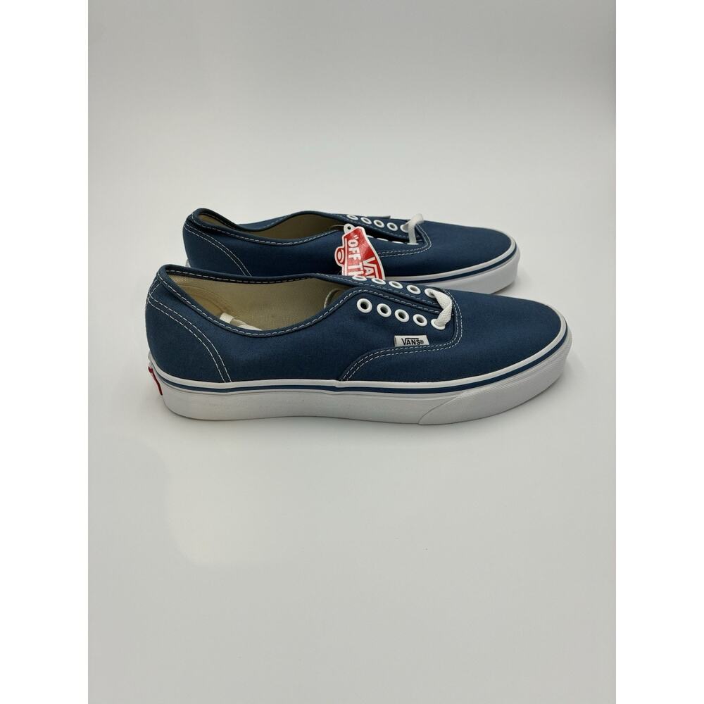 Vans Authentic Navy Blue Canvas Sneakers Men’s 8.5 Women’s 10 New